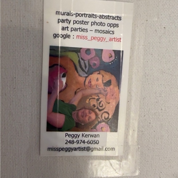 Colorful Bicycle Art Canvas 24x12in Art by Peggy Kerwan Abstract - Picture 6 of 6